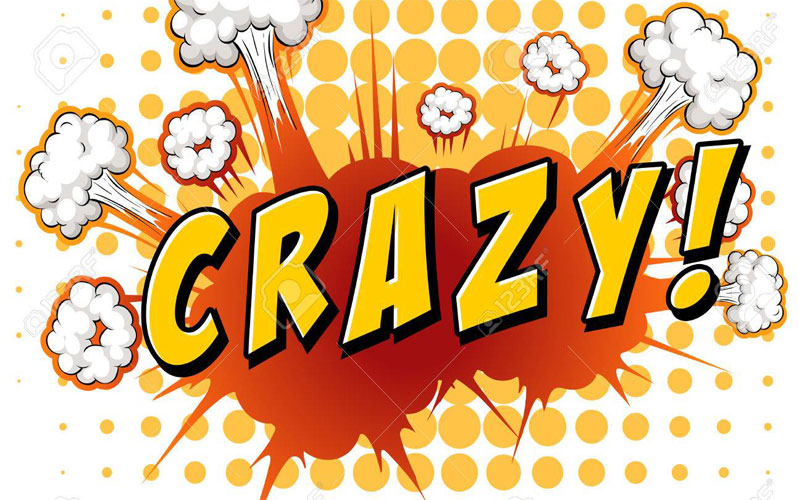 100 từ đồng nghĩa cho Crazy có điên như bạn nghĩ ?
